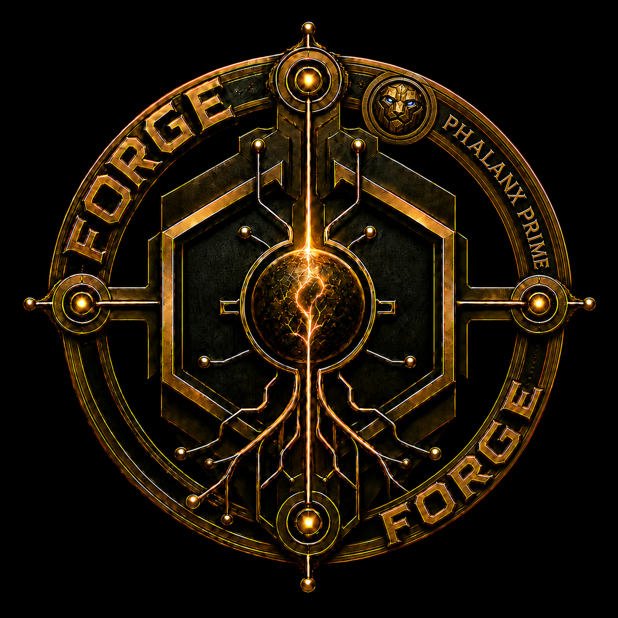 Forge by Phalanx Prime gold emblem